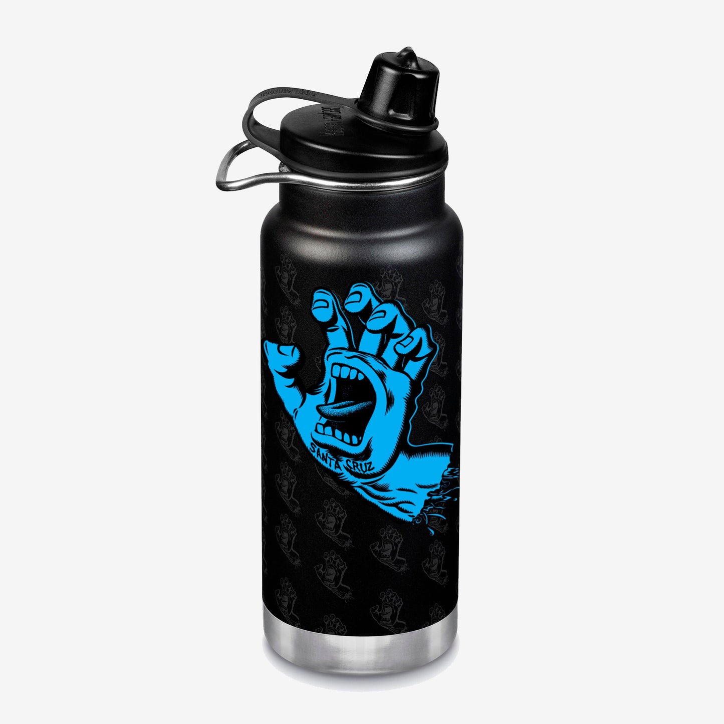 32oz-tkwide-with-chug-cap-santa-cruz-screaming-hand-d7 K32TKWCG-BK-SantaCruze_ScreamingHand.jpg